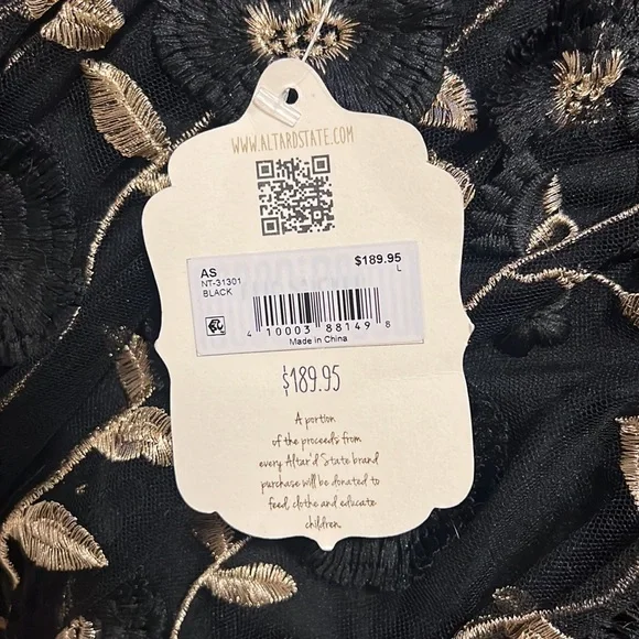 Floor length black formal dress - Picture 6 of 9